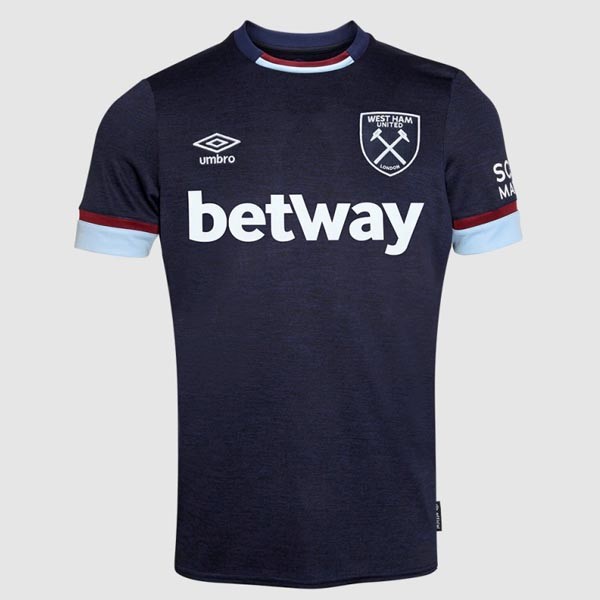 Camiseta West Ham United Replica Tercera Ropa 2021/22